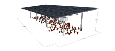 Abris volailles photovoltaïques