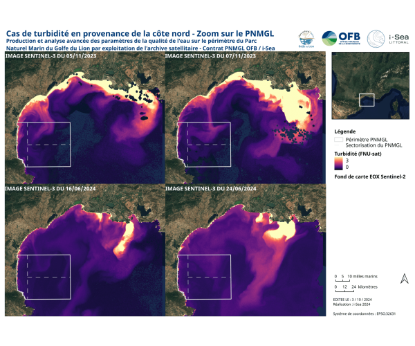 Qualité de l'eau et pilotage environnemental des travaux en mer