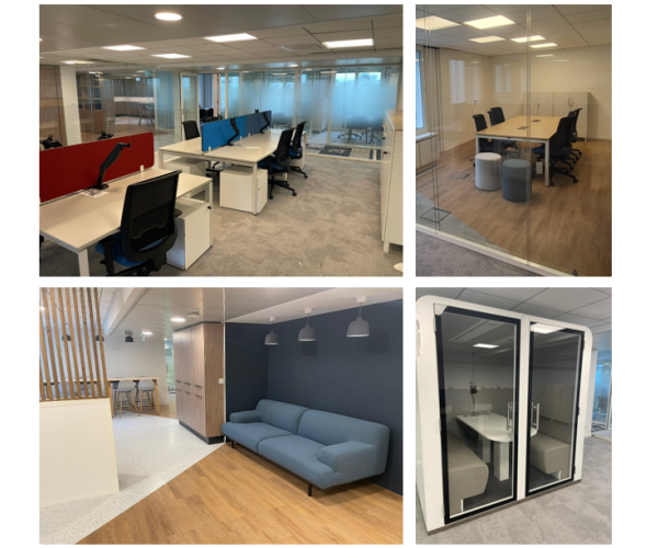  Mobilier de bureau de seconde main et reconditionné : bureaux, sièges, rangements, tables, mobilier collaboratif…