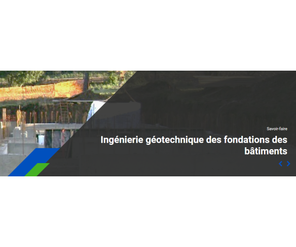  Ingénierie géotechnique des fondations des bâtiments