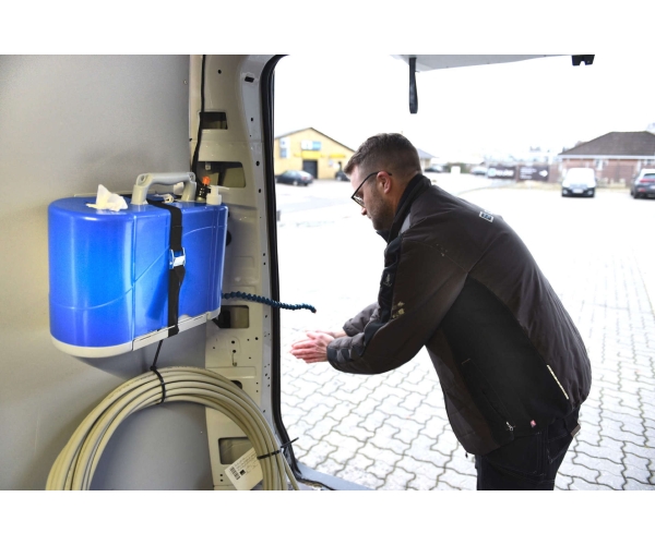  STATION DE NETTOYAGE DES MAINS PORTATIVES